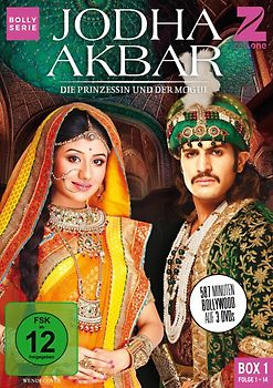 Jodha Akbar - Die Prinzessin und der Mogul [Box 1, Folge 1-14] [3 DVDs] DVD