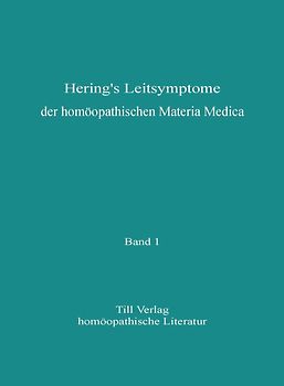 Hering's Leitsymptome der homöopathischen Materia Medica