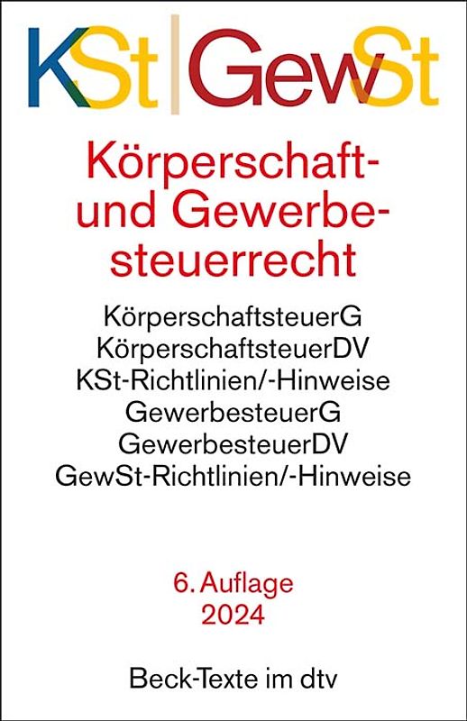 Körperschaftsteuerrecht / Gewerbesteuerrecht
