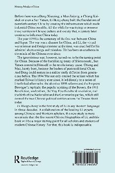 Liu Hung-Chang and China's Early Modernization