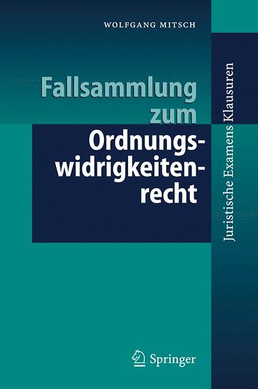 Fallsammlung zum Ordnungswidrigkeitenrecht