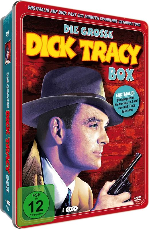 Dick Tracy - Deluxe-Metallbox (4 DVDS) DVD