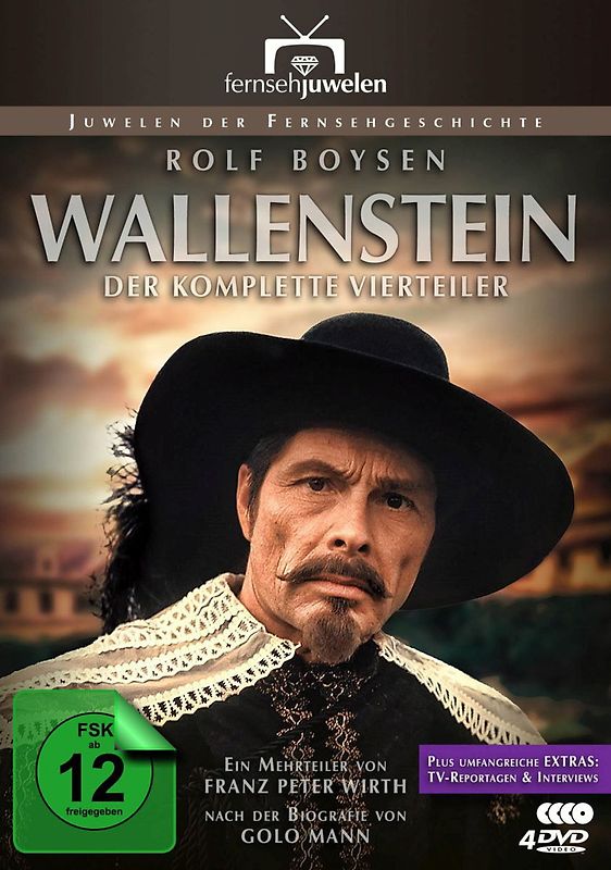 Wallenstein - Der komplette Vierteiler [4 DVDs] DVD