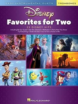 Disney Favorites for Two Trombone: Easy Instrumental Duets - Trombone Edition