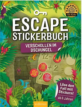 Escape-Stickerbuch – Verschollen im Dschungel