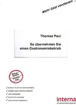 So übernehmen Sie einen Gastronomiebetrieb