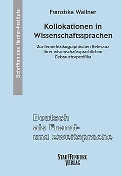 Kollokationen in Wissenschaftssprachen