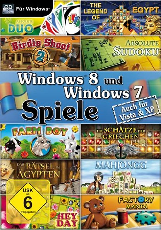 Windows 8 und Windows 7 Spiele PC Spiele