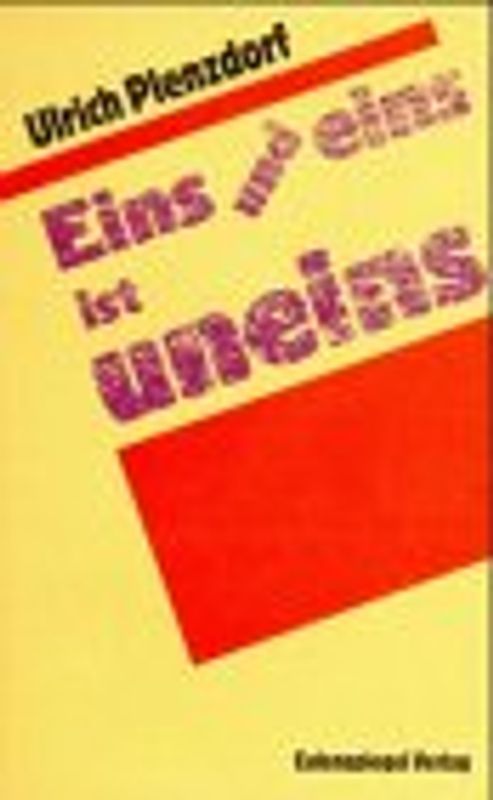 Eins und eins ist uneins