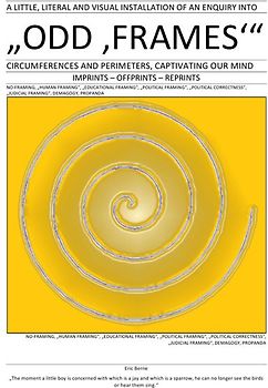 A LITTLE, LITERAL AND VISUAL INSTALLATION OF AN ENQUIRY INTO „ODD ‚FRAMES‘“