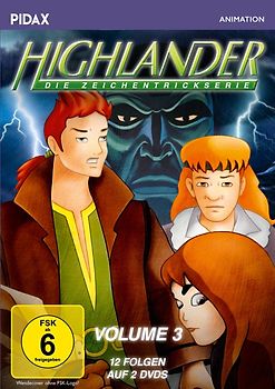 Highlander - Die Zeichentrickserie, Vol. 3 DVD