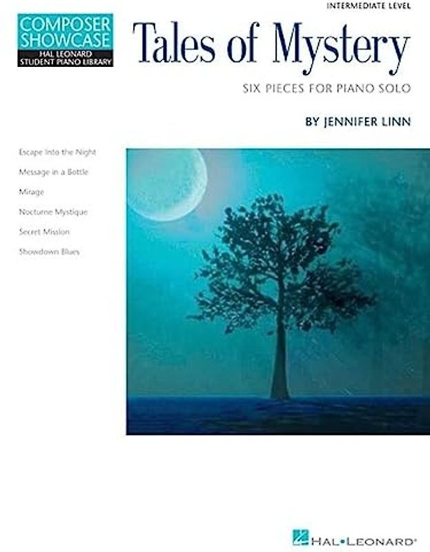 Hal Leonard Student Piano Library Tales Mystery 6 Pieces For Piano Pf (Composer Showcase): Six Pieces for Piano Solo: Intermediate Level