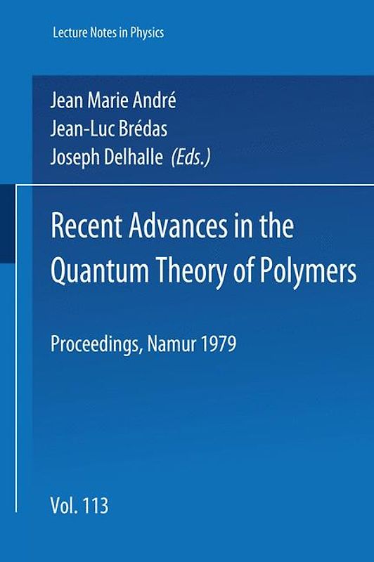 Recent Advances in the Quantum Theory of Polymers