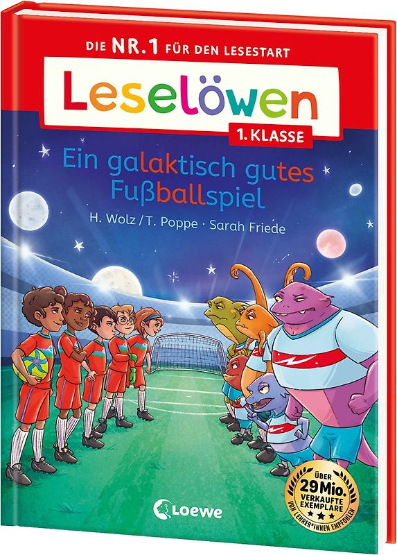 Leselöwen 1. Klasse - Ein galaktisch gutes Fußballspiel