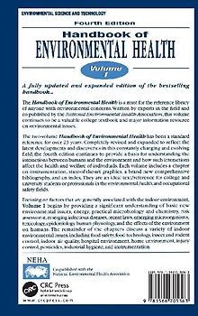Handbook of Environmental Health, Volume I