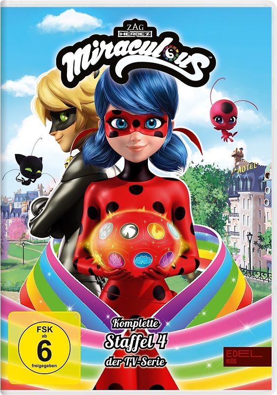 Miraculous - Geschichten von Ladybug & Cat Noir - Die komplette 4. Staffel DVD