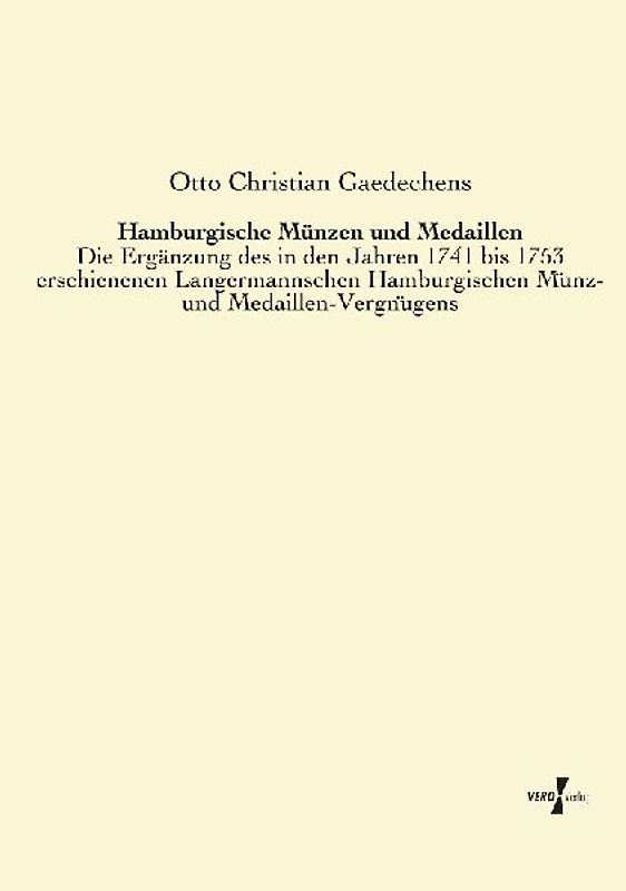 Hamburgische Münzen und Medaillen
