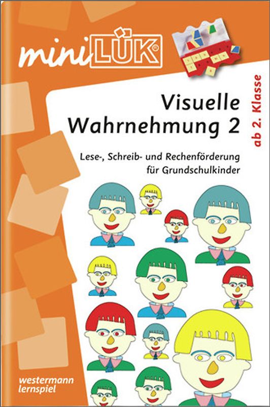 miniLÜK. Fördern und Fordern / Visuelle Wahrnehmung 2: Lese-, Schreib- und Rechenförderung für Grundschulkinder