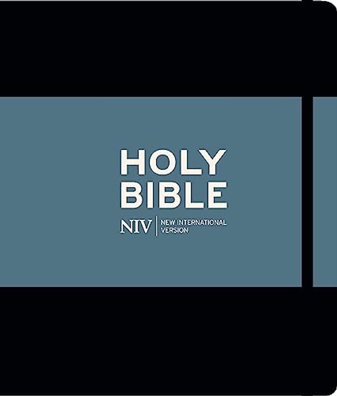 NIV Journalling Black Hardback Bible (New International Version)