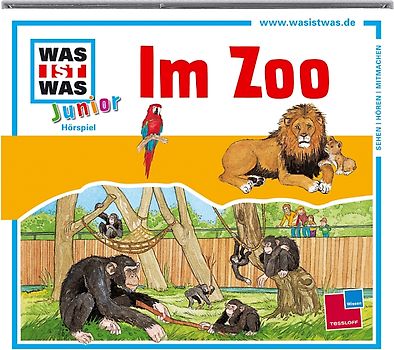 WAS IST WAS Junior Hörspiel: Im Zoo