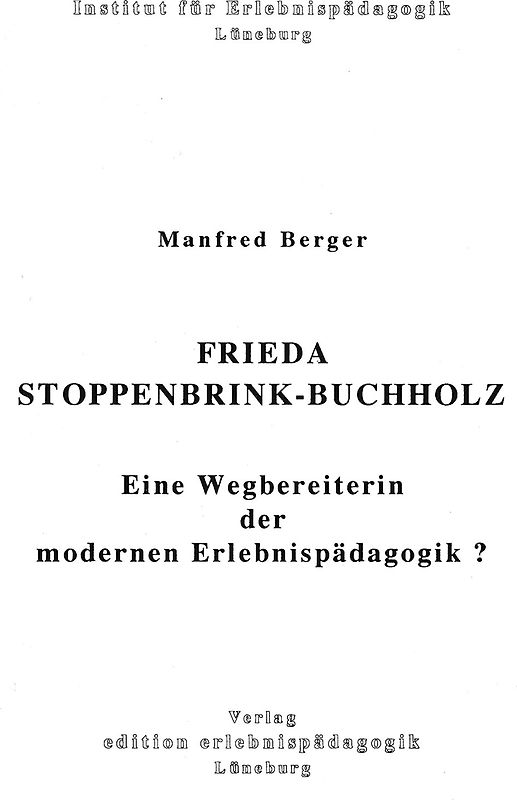 Frieda Stoppenbrink-Buchholz