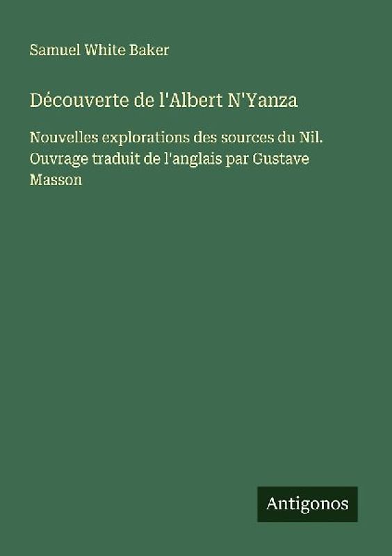 Découverte de l'Albert N'Yanza