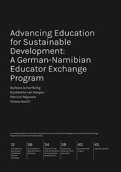 Advancing Education for Sustainable Development