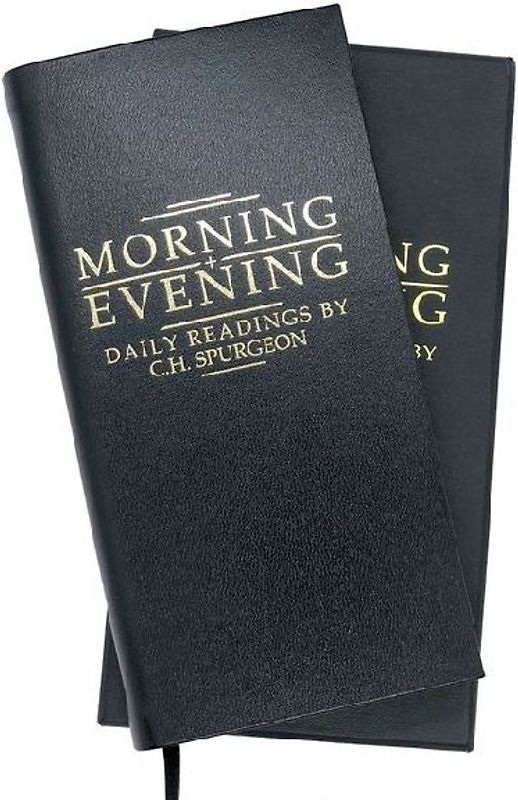 Morning and Evening Black Leather