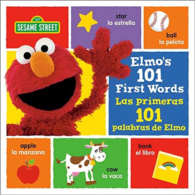 Elmo's 101 First Words/ Las Primeras 101 Palabras De Elmo (Sesame Street Board Books)