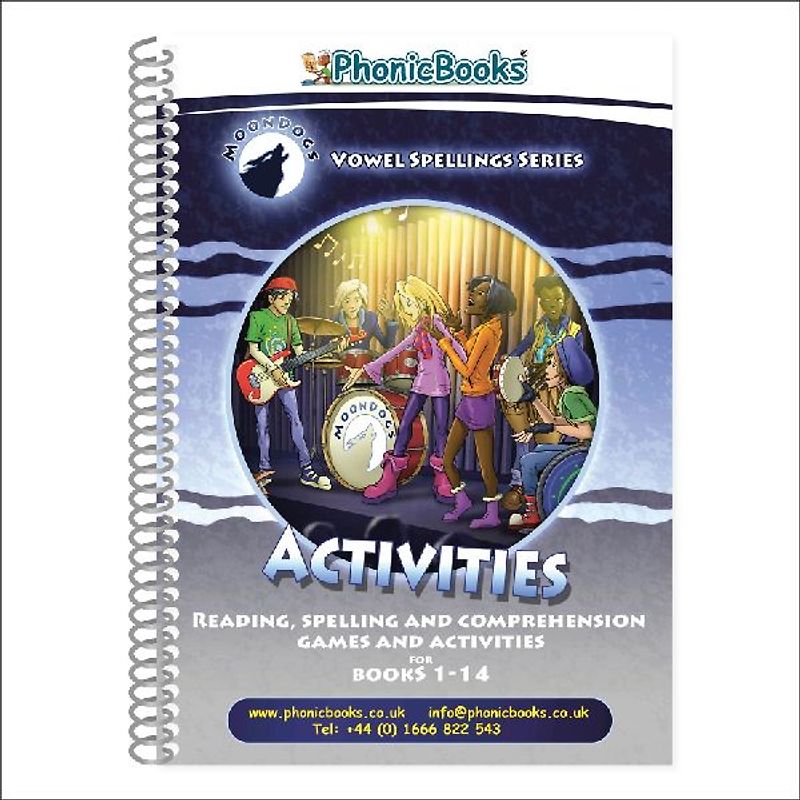Phonic Books Moon Dogs Set 3 Vowel Spellings Activities