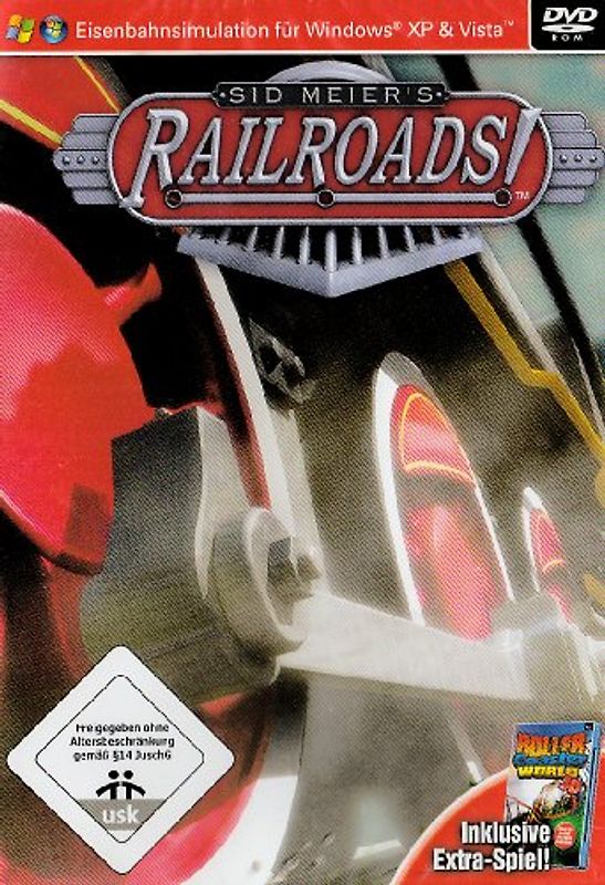 Sid Meiers Railroads [inkl. Roller Coaster World 3D] PC Spiele