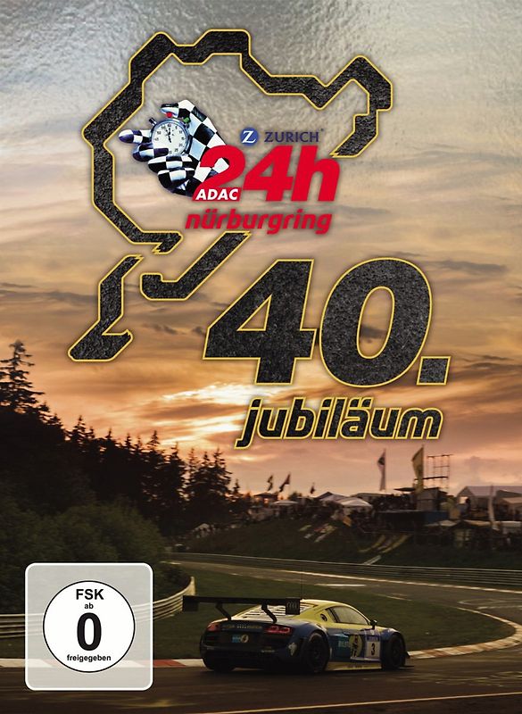 24h Nürburgring - 40. Jubiläum [2 DVDs] DVD