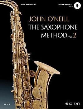 The Saxophone Method: Vol. 2. Alt-Saxophon. Ausgabe mit Online-Audiodatei.