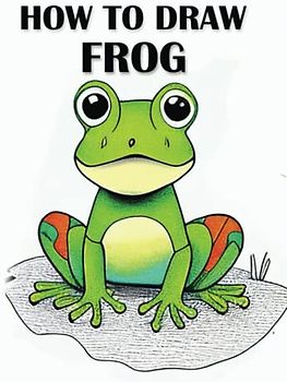 How To draw Frog: Frog Activity Book | A Step-by-Step Guide for Beginners