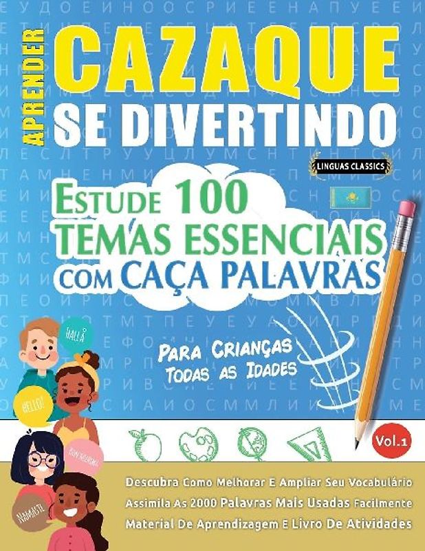 APRENDER CAZAQUE SE DIVERTINDO! - PARA CRIANÇAS