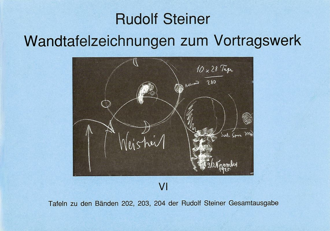 Wandtafelzeichnungen zum Vortragswerk, Bd. VI