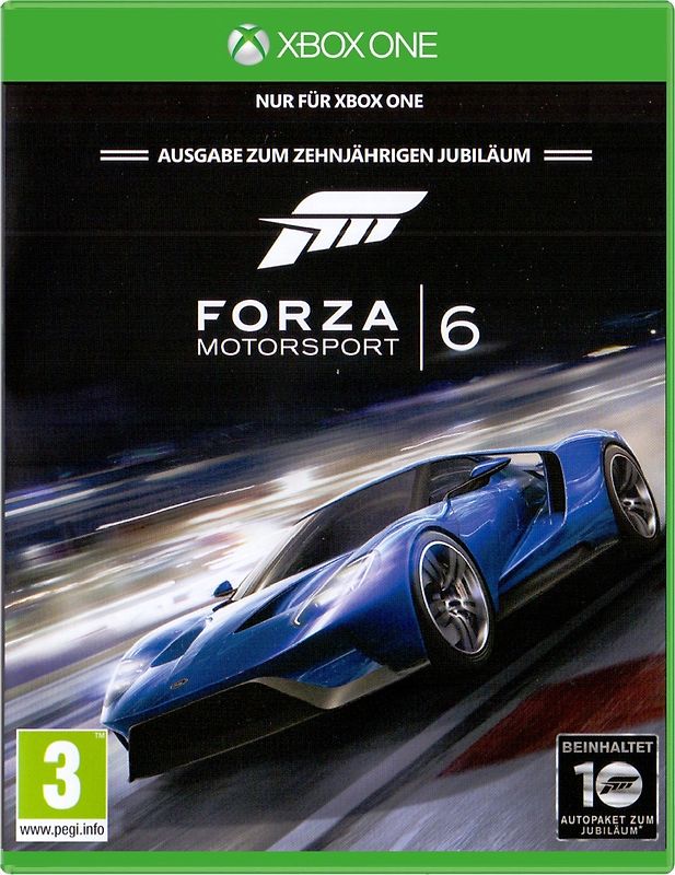 Forza Motorsport 6 [Ten Year Anniversary Edition, Internationale Version] Xbox One