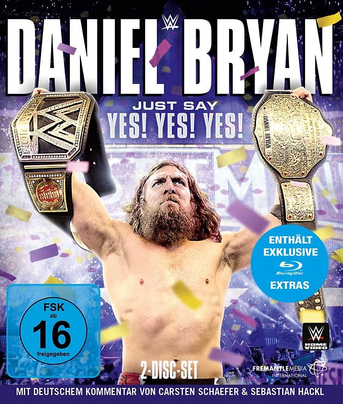 Daniel Bryan - Just Say Yes! Yes! Yes! Blu-ray Disc