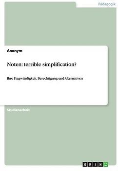 Noten: terrible simplification?