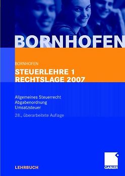 Steuerlehre 1 Rechtslage 2007