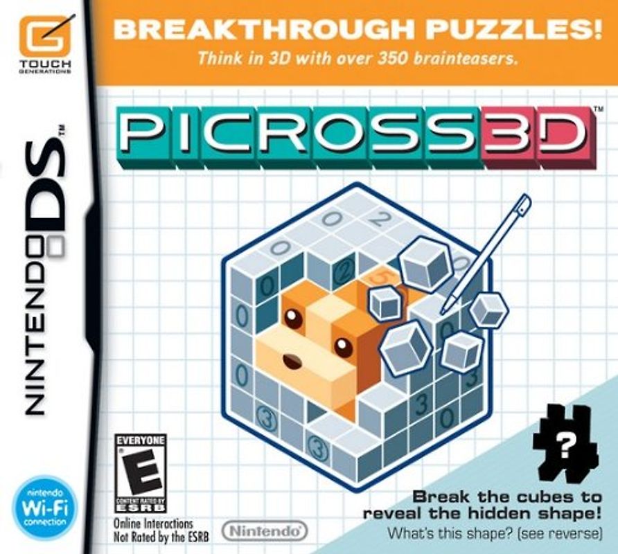 Picross 3D [UK Import] Nintendo DS