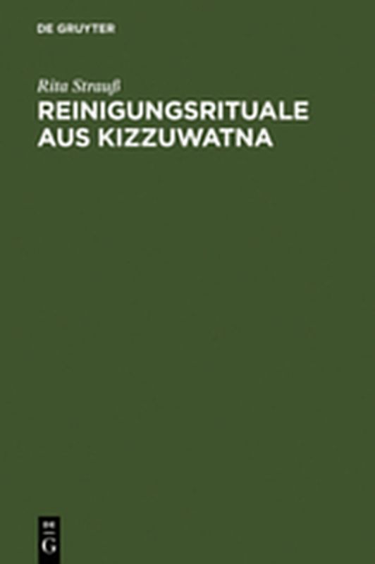 Reinigungsrituale aus Kizzuwatna