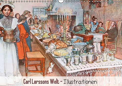 Carl Larssons Welt – Illustrationen (PosterbuchDIN A4 quer)