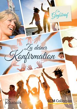 Ein Grußbrief - Zu Deiner Konfirmation - 5 Stück