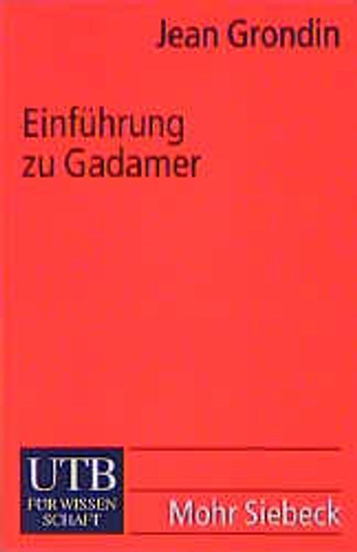 Einführung zu Gadamer