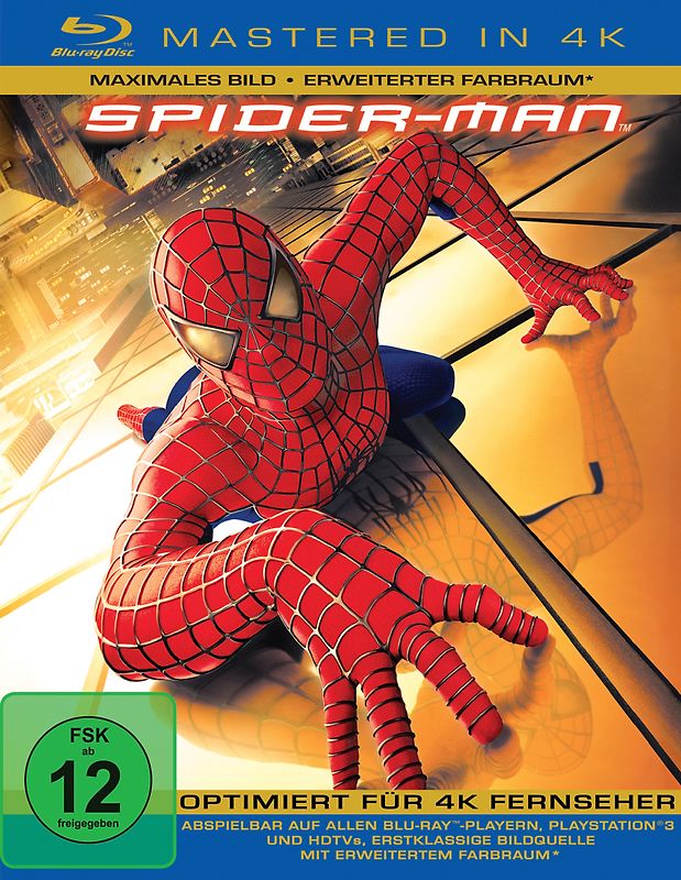 Spider-Man [4K Mastered] Blu-ray Disc