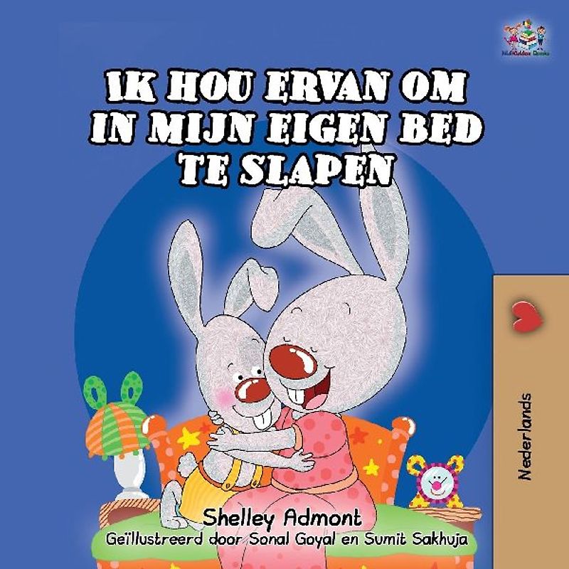 Ik hou ervan om in mijn eigen bed te slapen