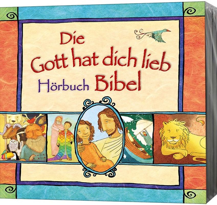 4-CD-Box: Die Gott hat dich lieb Bibel zum Anhören