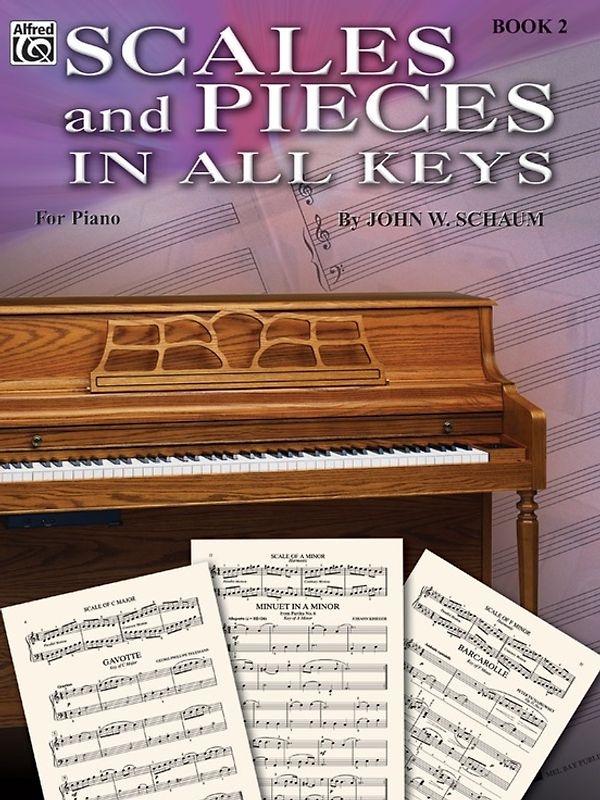 Scales and Pieces in All Keys, Book 2 By John W. Schaum Piano Book Item: 00-EL00218A $7.95 Available Digitally