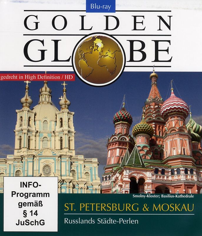 St.Petersburg & Moskau-Städte-Perlen Blu-ray Disc